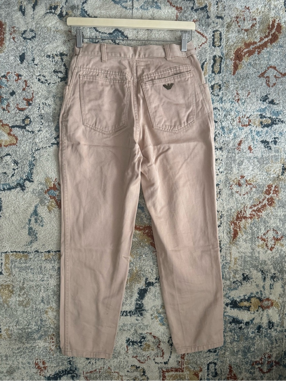 Emporio Armani Mom Jeans Beige / Pale Pink